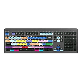 LogicKeyboard Avid Media Composer Astra 2 - Tastatur - pro layout, Mac - hintergrundbeleuchtet - USB - QWERTY