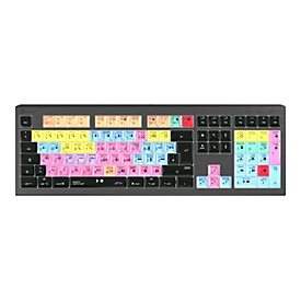LogicKeyboard Avid Pro Tools ASTRA 2 - Tastatur - Mac - hintergrundbeleuchtet - USB - QWERTZ
