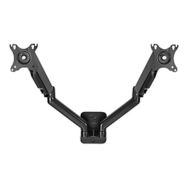 LogiLink Befestigungskit - Gasfeder - für 2 Flachbildschirme - Kunststoff, Stahl, Aluminium - Schwarz - Bildschirmgröße: 43.2-81.3 cm (17"-32")