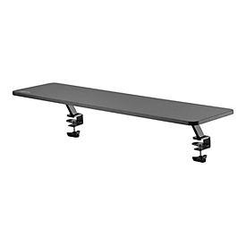 LogiLink - Bildschirmständer - 1.000 mm lang, für 13 - 32" Monitore - Tisch montierbar - Schwarz