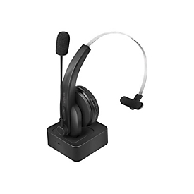 LogiLink Headset - On-Ear - Bluetooth - kabellos