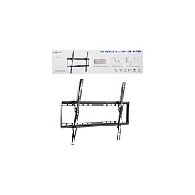 LogiLink - Klammer - für Fernseher und Monitor - kaltgewalzter Stahl - Bildschirmgröße: 94-177.8 cm (37"-70") - Wandmontage