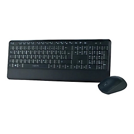 LogiLink - Tastatur-und-Maus-Set - kabellos - 2.4 GHz - QWERTZ - Deutsch