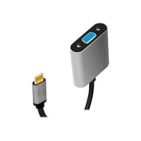 LogiLink USB/VGA-Adapter - USB-C (M) zu HD-15 (VGA)