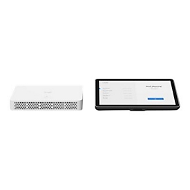 Logitech Base Bundle - Kit für Videokonferenzen (Logitech Tap IP, Logitech RoomMate) - Zertifiziert für Microsoft Teams, Zoom Certified