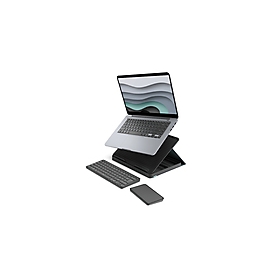 Logitech Casa Pop-Up Desk - Tastatur- und Touchpad-Set