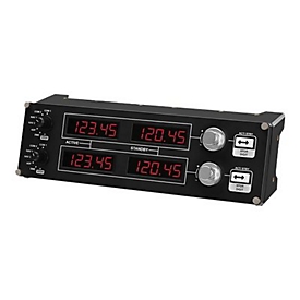 Logitech Flight Radio Panel - Flugsimulator-Instrumentenbrett - Joystick - USB 2.0