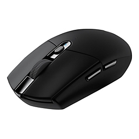 Logitech G G305 - Maus - optisch - 6 Tasten - kabellos - 2.4 GHz - kabelloser Empfänger (USB)