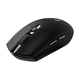 Logitech G G305 - Maus - optisch - 6 Tasten - kabellos - 2.4 GHz - kabelloser Empfänger (USB)