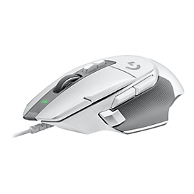 Logitech G G502 X - Maus - optisch - kabelgebunden - USB - weiß