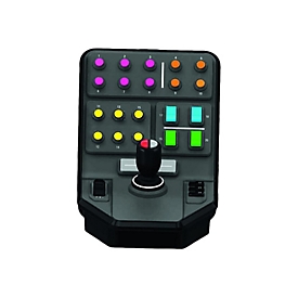 Logitech Heavy Equipment Side Panel - Controller für Flugsimulator - kabelgebunden - für PC