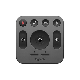 Logitech MeetUp - Webcam - RF sans fil - Appuyez sur les boutons - Gris