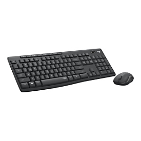 Logitech MK295 Silent - Tastatur-und-Maus-Set - kabellos - 2.4 GHz - QWERTZ - Schweiz