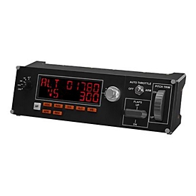 Logitech Multi Panel - Flugsimulator-Instrumentenbrett - Joystick - USB 2.0