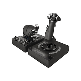 Logitech X56 H.O.T.A.S. - Joystick und Gasregler - kabelgebunden - für PC