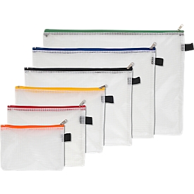 5 Sacs Zippés En Plastique Format A3, 45x32 Cm - Sacs De Rangement