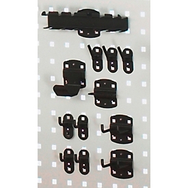 Lot de crochets, 12 p.