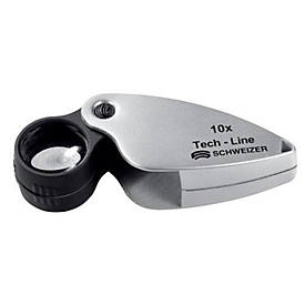 Loupe à encastrer Tech-Line, grossissement 6x, diamètre de la lentille : 22,8 mm, fabrication suisse
