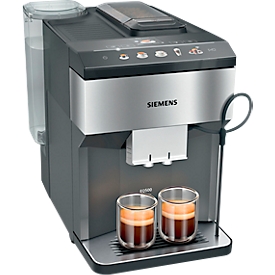 Machine à café automatique Siemens TP516DX3 EQ.500 classic connect, pour café en grains, 1500 W, jusqu'à 1,9 l/270 g, accessoires inclus, couleur inox-noir