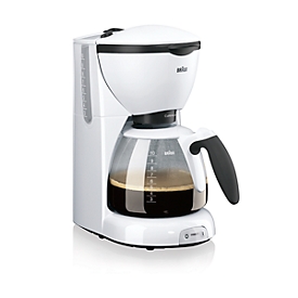 Machine à café CaféHouse Pure Aroma KF520/1, blanc, 1100 W, 10 tasses, avec fonction stop-goutte,
