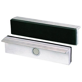 Mâchoire de protection pour étau, type G, pour mâchoires de 150 mm, revêtement en caoutchouc, Alu.HEUER