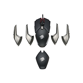 Mad Catz B.A.T. 6+ - Maus - optisch - 10 Tasten - kabelgebunden - USB