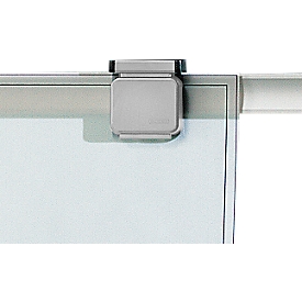 Magneet-clips, voor presenter-systeem, lichtgrijs