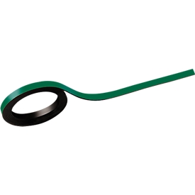Magneetband - zelfklevend - 5 mm x 10 m - groen - ons merk Schäfer Shop Select