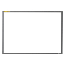 Magneetlijst - PVC - A4 liggend - grijs - 5 stuks - ons merk Schäfer Shop Pure