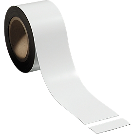Magnetband, weiß, 70 x 10000 mm
