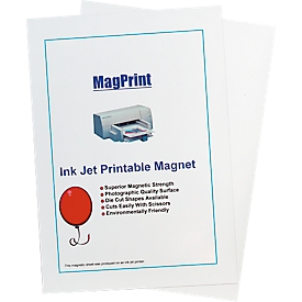 Magnetic foil, inkjet paper quality