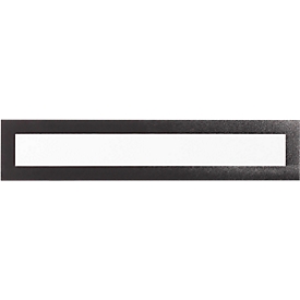 Magnetic TOP DURAFRAME®, Cadre d'affichage magnétique avec titres, format A3 portrait/format A4 paysage, noir, 5 p.