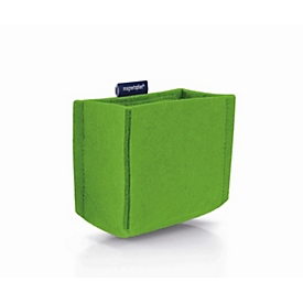 Magnetoplan magnetoTray ecoAware MEDIUM pennenbakje, vilt groen, magnetisch, 130 × 100 × 60 mm

