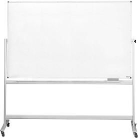 magnetoplan® Whiteboard, mobil, lackiert, H 1000 x B 2000 mm