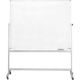 magnetoplan® Whiteboard, mobil, lackiert, H 1200 x B 1800 mm