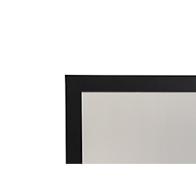 Magnettafel Bi-silque Black Shadow and Memo Board, Wandmontage, rechteckig, MDF Rahmen, magnetische Oberfläche, B 450 x H 450 mm, grau