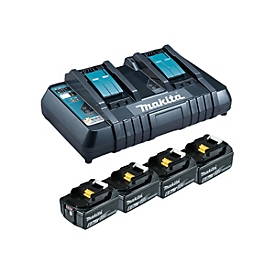 Makita DC18RD - Batterieladegerät + Batterie