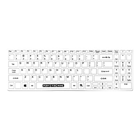 Man & Machine Its Cool Flat - Tastatur - kabellos - 2.4 GHz - Deutsch - Hygienic White