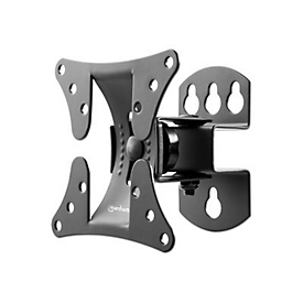 Manhattan - Befestigungskit (Wandmontage) - drehbar - für Flachbildschirm/LCD-Display - tilt, swivel - Stahl