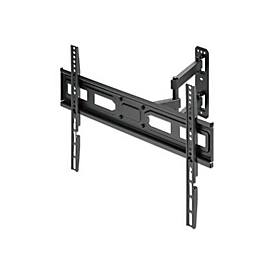 Manhattan - Befestigungskit (Wandmontage) - Voll beweglich - für Flachbildschirm - stabiler Stahl - Schwarz