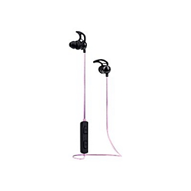 Manhattan Bluetooth In-Ear Headset (Clearance Pricing), Multi Coloured Cable Light, Omnidirectional Mic, Integrated Controls, Ear Hook for Secure Fit, 5 hour usage time (approx)