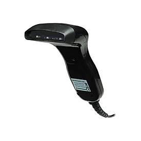 Manhattan Contact CCD Handheld Barcode Scanner, USB, 80mm Scan Width, Cable 152cm, Max Ambient Light: 3,000 lux (sunlight), Black, Three Year Warranty, Box - Barcode-Scanner