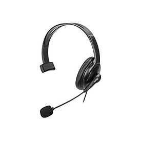 Manhattan - Headset - ohrumschließend - kabelgebunden - USB-A - Schwarz
