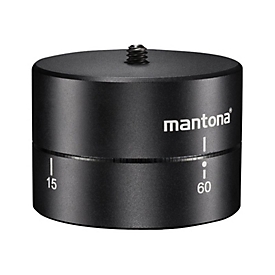 mantona Turnaround 360 - Stützsystem - motorisierte Basis - für GoPro HD HERO; HD HERO2; HERO+ LCD; HERO3; HERO3+; HERO4; HERO4 Session