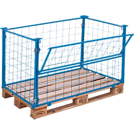 Marco superpuesto de palet tipo 64, 1200 x 800 x 1000 mm, lacado