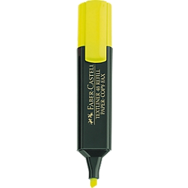 Markeerstift van FABER-CASTELL, geel, 10 stuks