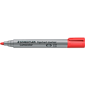 Marqueur flipchart Lumocolor STAEDTLER rouge, 2 mm, pointe ronde