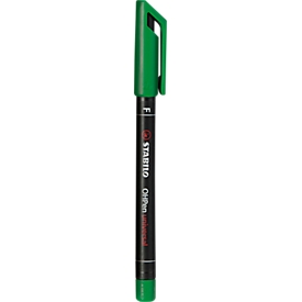 Marqueur pour transparent OHP STABILO®, étanche, lot de 4, fin