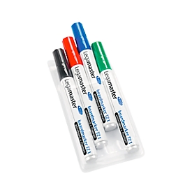 Marqueurs TZ1 pour flipcharts et whiteboards, 4 p., classés par couleur