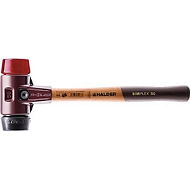 Marteau de protection SIMPLEX L.300mm tête Ø 30mm moyennement dur/dur HO